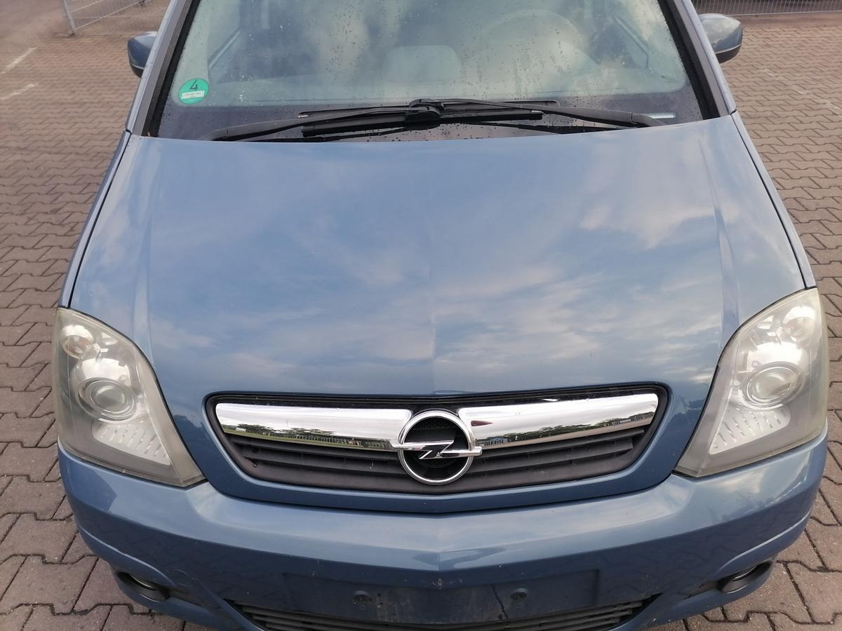 Opel Meriva A original Motorhaube Blaumetallic Z21T Eisenherz Bj.2008